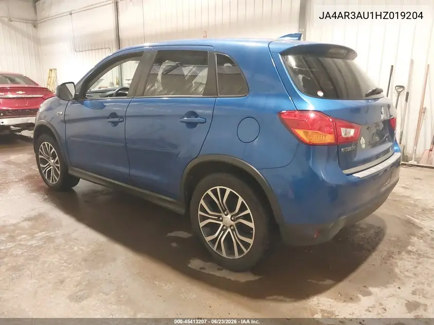 2017 Mitsubishi Outlander Sport 2.0 Le VIN: JA4AR3AU1HZ019204 Lot: 45413207