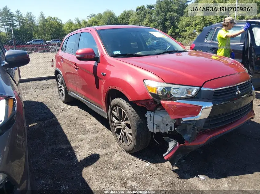 2017 Mitsubishi Outlander Sport 2.0 Le VIN: JA4AR3AU9HZ009861 Lot: 45437005