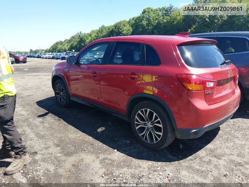 2017 Mitsubishi Outlander Sport 2.0 Le VIN: JA4AR3AU9HZ009861 Lot: 45437005