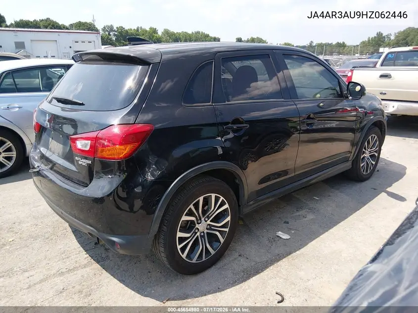 2017 Mitsubishi Outlander Sport 2.0 Le VIN: JA4AR3AU9HZ062446 Lot: 45654980