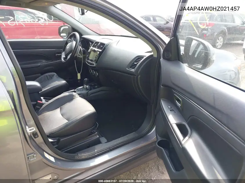2017 Mitsubishi Outlander Sport 2.4 Sel VIN: JA4AP4AW0HZ021457 Lot: 45663157