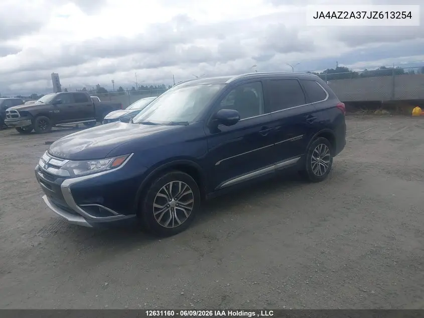 2018 Mitsubishi Outlander Es VIN: JA4AZ2A37JZ613254 Lot: 12631160