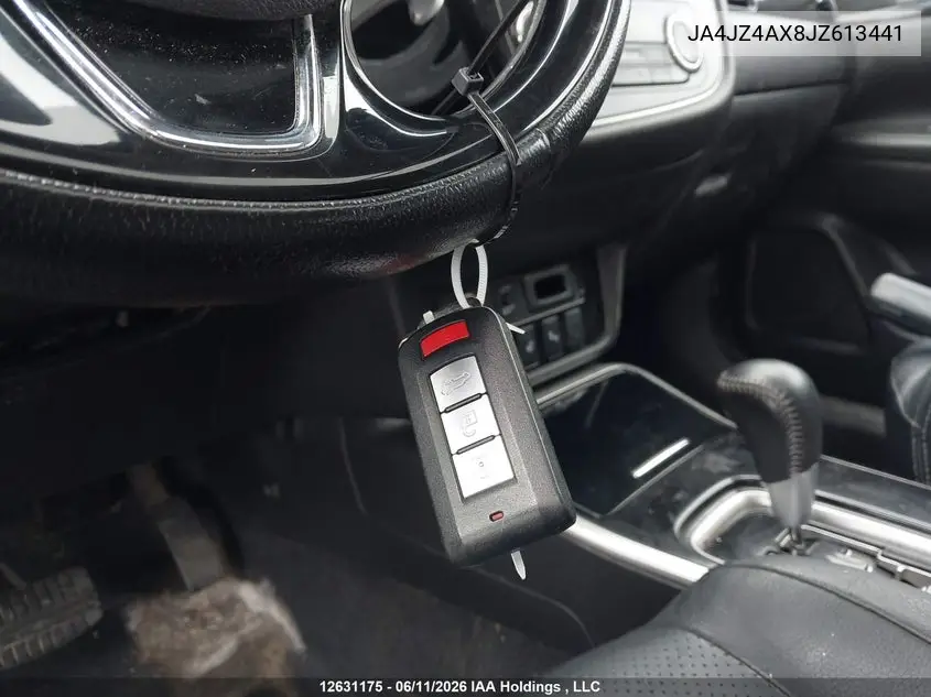 2018 Mitsubishi Outlander Gt VIN: JA4JZ4AX8JZ613441 Lot: 12631175