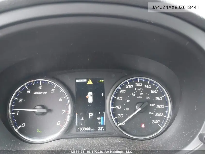 2018 Mitsubishi Outlander Gt VIN: JA4JZ4AX8JZ613441 Lot: 12631175