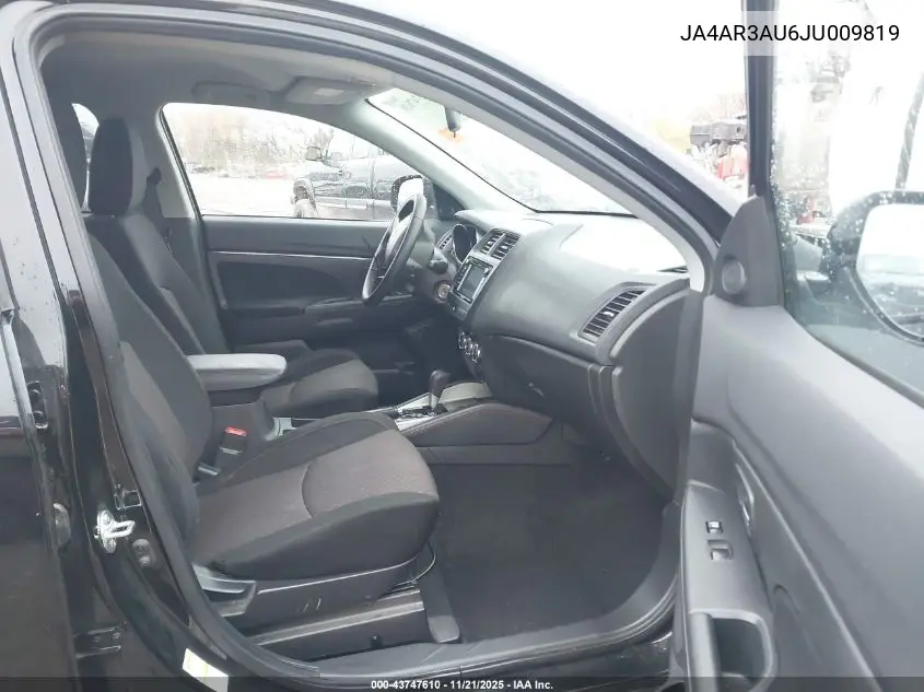 JA4AR3AU6JU009819 2018 Mitsubishi Outlander Sport 2.0 Le