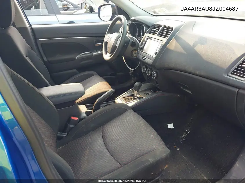 2018 Mitsubishi Outlander Sport 2.0 Es VIN: JA4AR3AU8JZ004687 Lot: 45626450