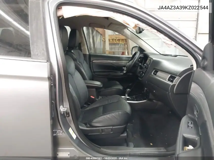 JA4AZ3A39KZ022544 2019 Mitsubishi Outlander Sel