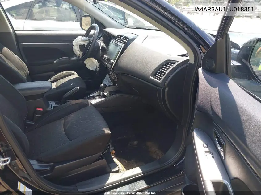 2020 Mitsubishi Outlander Sport 2.0 Be Awc/2.0 Es Awc/2.0 Se Awc/2.0 Sp Awc VIN: JA4AR3AU1LU018351 Lot: 45596182