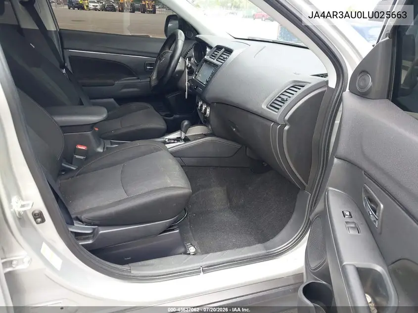 2020 Mitsubishi Outlander Sport 2.0 Be Awc/2.0 Es Awc/2.0 Se Awc/2.0 Sp Awc VIN: JA4AR3AU0LU025663 Lot: 45627062