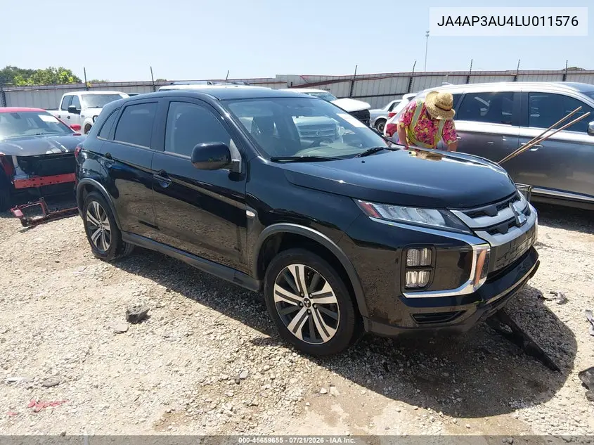 2020 Mitsubishi Outlander Sport 2.0 Es VIN: JA4AP3AU4LU011576 Lot: 45659655