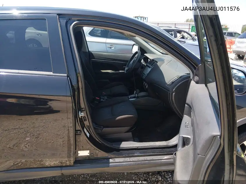 2020 Mitsubishi Outlander Sport 2.0 Es VIN: JA4AP3AU4LU011576 Lot: 45659655