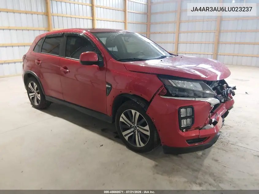 2020 Mitsubishi Outlander Sport 2.0 Be Awc/2.0 Es Awc/2.0 Se Awc/2.0 Sp Awc VIN: JA4AR3AU6LU023237 Lot: 45660571