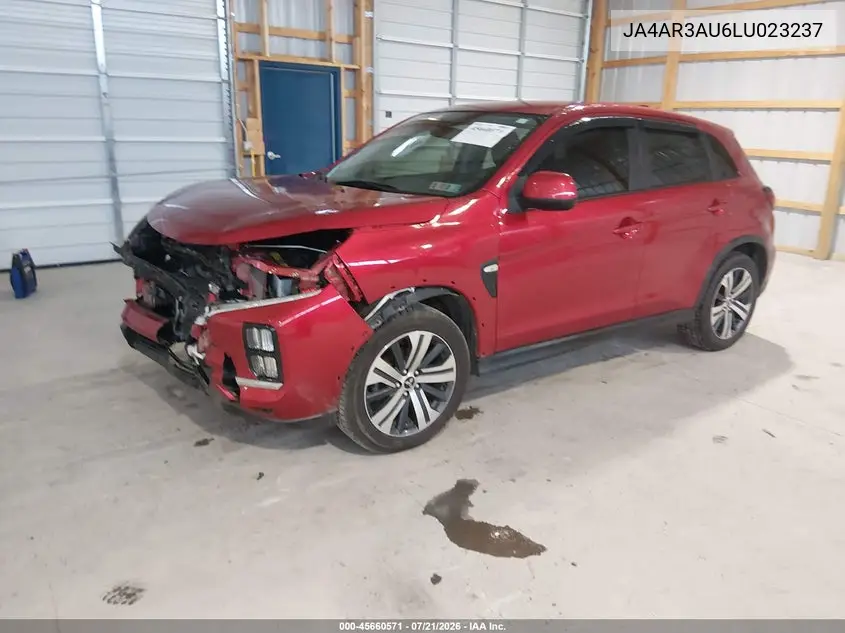2020 Mitsubishi Outlander Sport 2.0 Be Awc/2.0 Es Awc/2.0 Se Awc/2.0 Sp Awc VIN: JA4AR3AU6LU023237 Lot: 45660571