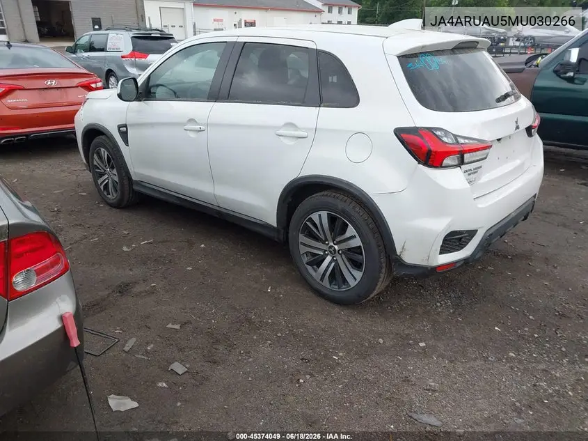 2021 Mitsubishi Outlander Sport 2.0 Be Awc/2.0 Es Awc/2.0 Le Awc/2.0 Se Awc VIN: JA4ARUAU5MU030266 Lot: 45374049