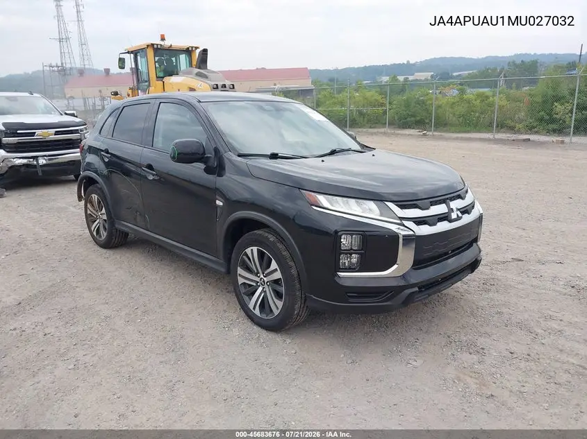 2021 Mitsubishi Outlander Sport 2.0 Be 2Wd/2.0 Es 2Wd/2.0 Le 2Wd/2.0 S 2Wd VIN: JA4APUAU1MU027032 Lot: 45683676