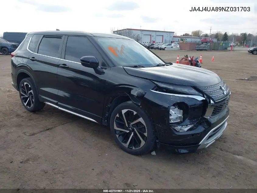 JA4J4UA89NZ031703 2022 Mitsubishi Outlander