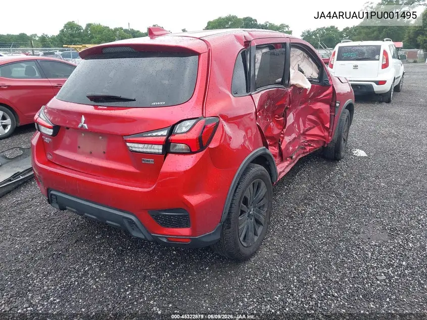 2023 Mitsubishi Outlander Sport 2.0 Es Awc/2.0 Le Awc/2.0 Ralliart Awc/2.0 S Awc/2.0 Se Awc VIN: JA4ARUAU1PU001495 Lot: 45322879