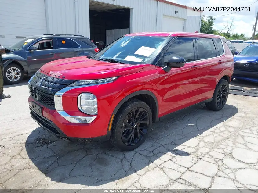 2023 Mitsubishi Outlander Sel Black Edition S-Awc VIN: JA4J4VA87PZ044751 Lot: 45397313