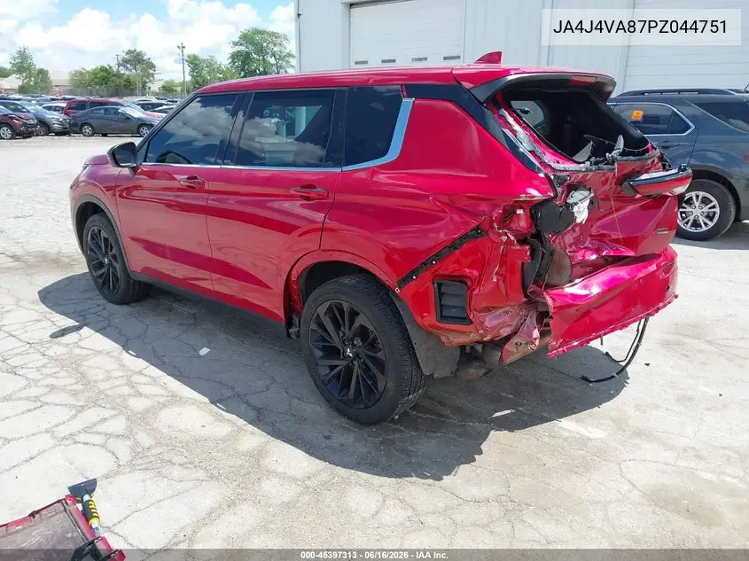 2023 Mitsubishi Outlander Sel Black Edition S-Awc VIN: JA4J4VA87PZ044751 Lot: 45397313