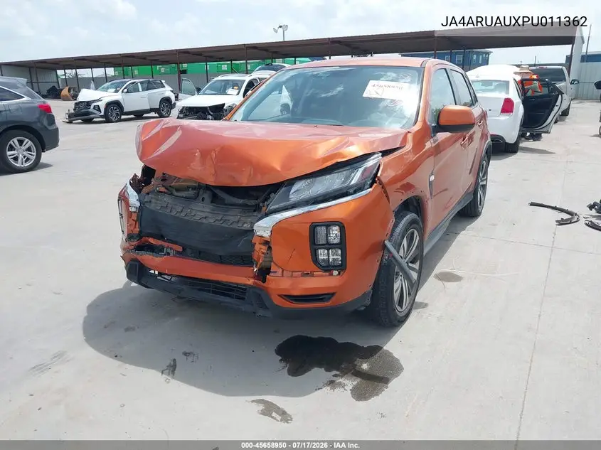 2023 Mitsubishi Outlander Sport 2.0 Es Awc/2.0 Le Awc/2.0 Ralliart Awc/2.0 S Awc/2.0 Se Awc VIN: JA4ARUAUXPU011362 Lot: 45658950