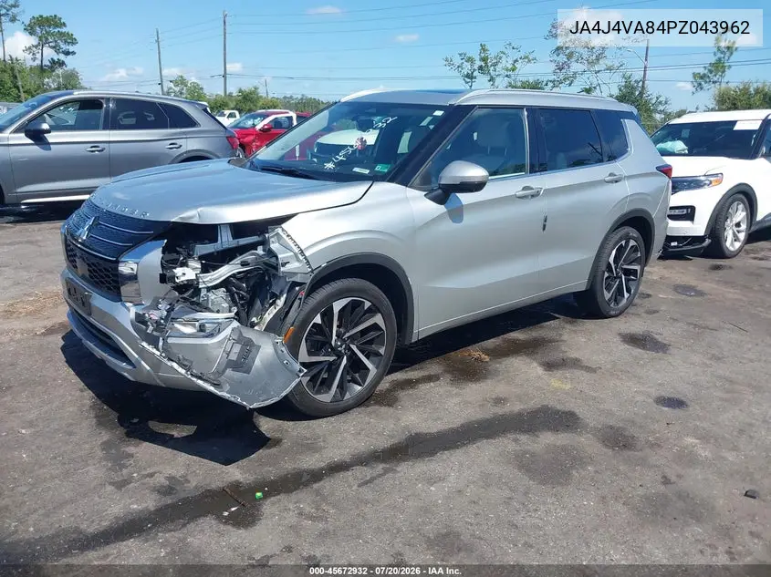 2023 Mitsubishi Outlander Sel 2.5 S-Awc/Sel 40Th Anniversary S-Awc/Sel Black Edition S-Awc VIN: JA4J4VA84PZ043962 Lot: 45672932
