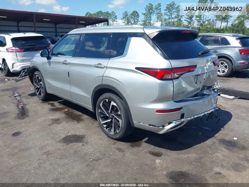 2023 Mitsubishi Outlander Sel 2.5 S-Awc/Sel 40Th Anniversary S-Awc/Sel Black Edition S-Awc VIN: JA4J4VA84PZ043962 Lot: 45672932