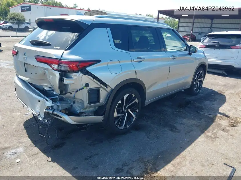 2023 Mitsubishi Outlander Sel 2.5 S-Awc/Sel 40Th Anniversary S-Awc/Sel Black Edition S-Awc VIN: JA4J4VA84PZ043962 Lot: 45672932