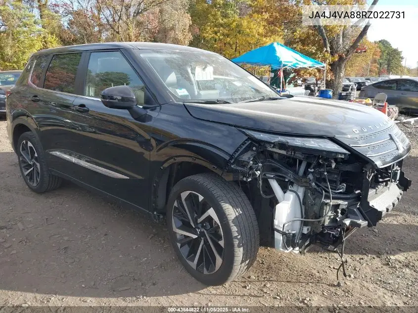 JA4J4VA88RZ022731 2024 Mitsubishi Outlander Se 2.5