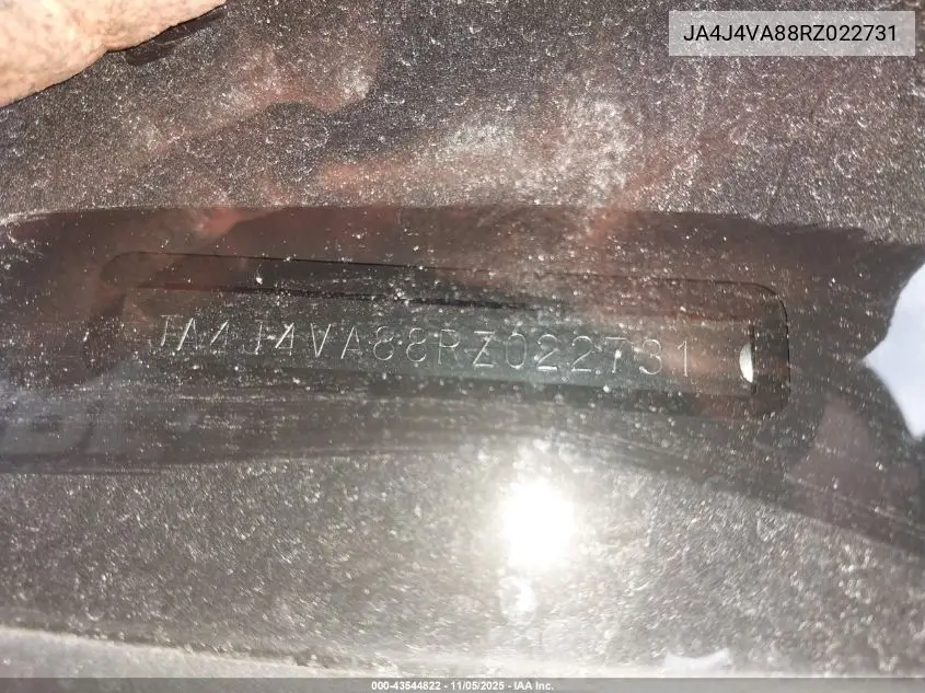 JA4J4VA88RZ022731 2024 Mitsubishi Outlander Se 2.5