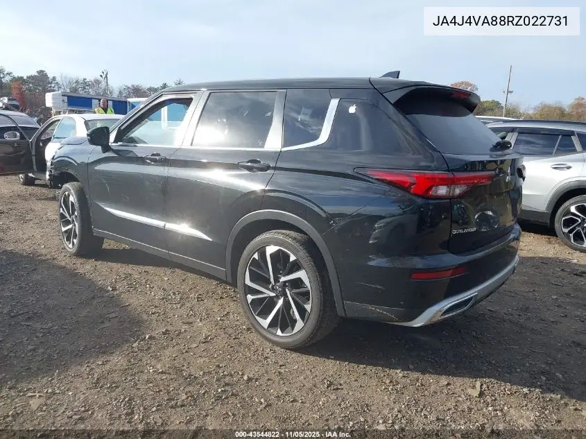 JA4J4VA88RZ022731 2024 Mitsubishi Outlander Se 2.5