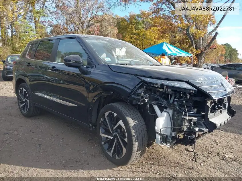 JA4J4VA88RZ022731 2024 Mitsubishi Outlander Se 2.5