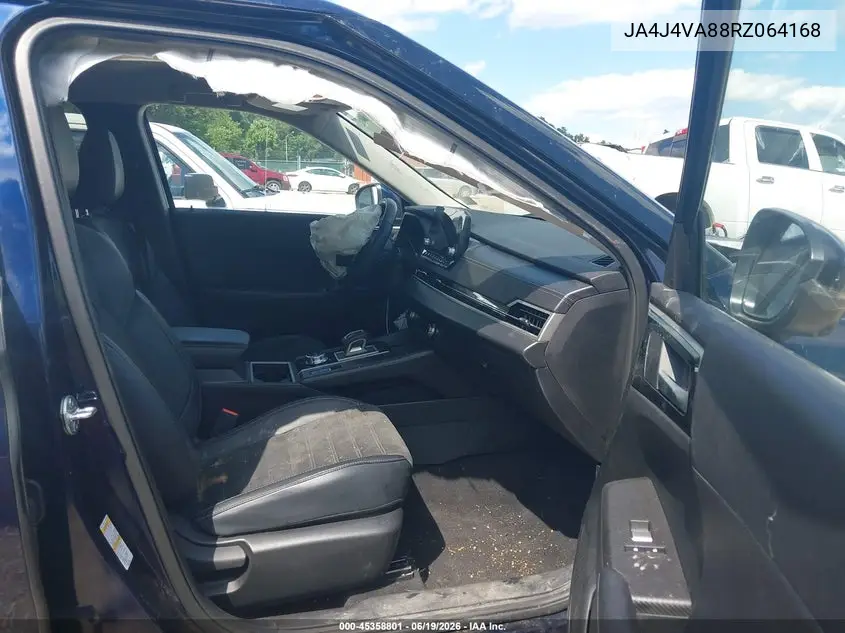 2024 Mitsubishi Outlander Se 2.5 S-Awc VIN: JA4J4VA88RZ064168 Lot: 45358801