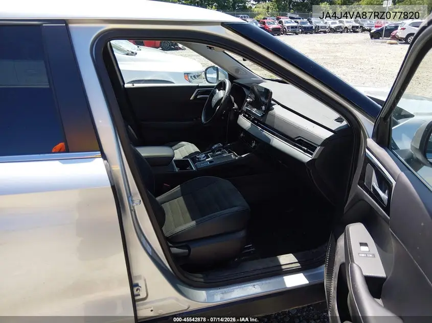2024 Mitsubishi Outlander Se 2.5 S-Awc/Se Black Edition S-Awc/Se Black Edition W/Pano Roof S-Awc/Se Ralliart S-Awc VIN: JA4J4VA87RZ077820 Lot: 45542878