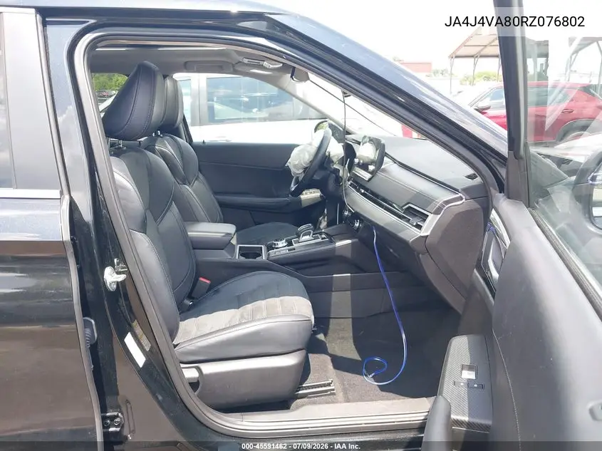 2024 Mitsubishi Outlander Se 2.5 S-Awc/Se Black Edition S-Awc/Se Black Edition W/Pano Roof S-Awc/Se Ralliart S-Awc VIN: JA4J4VA80RZ076802 Lot: 45591462