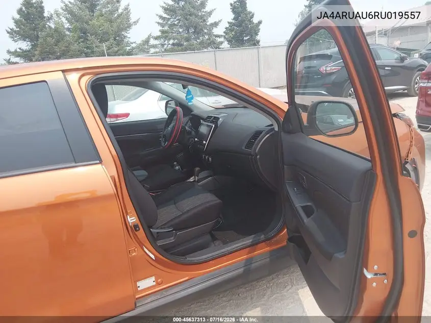 2024 Mitsubishi Outlander Sport 2.0 Es Awc/2.0 Le Awc/2.0 Ralliart Awc/2.0 S Awc/2.0 Se Awc/2.0 Trail Edition Awc VIN: JA4ARUAU6RU019557 Lot: 45637313