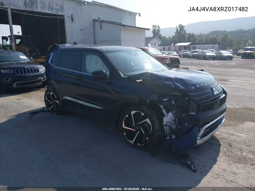 2024 Mitsubishi Outlander Se 2.5 S-Awc VIN: JA4J4VA8XRZ017482 Lot: 45667683