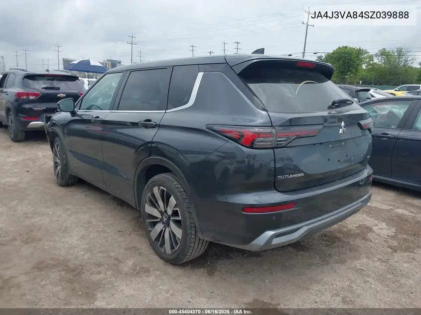 2025 Mitsubishi Outlander Se 2.5 2Wd VIN: JA4J3VA84SZ039888 Lot: 45404370