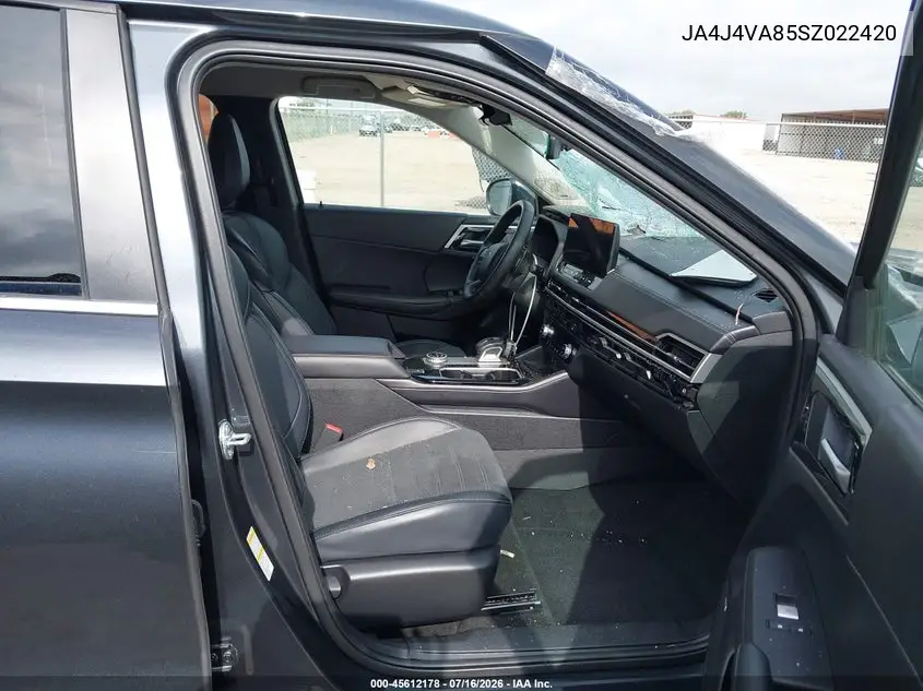 2025 Mitsubishi Outlander Se 2.5 S-Awc/Trail Edition S-Awc VIN: JA4J4VA85SZ022420 Lot: 45612178