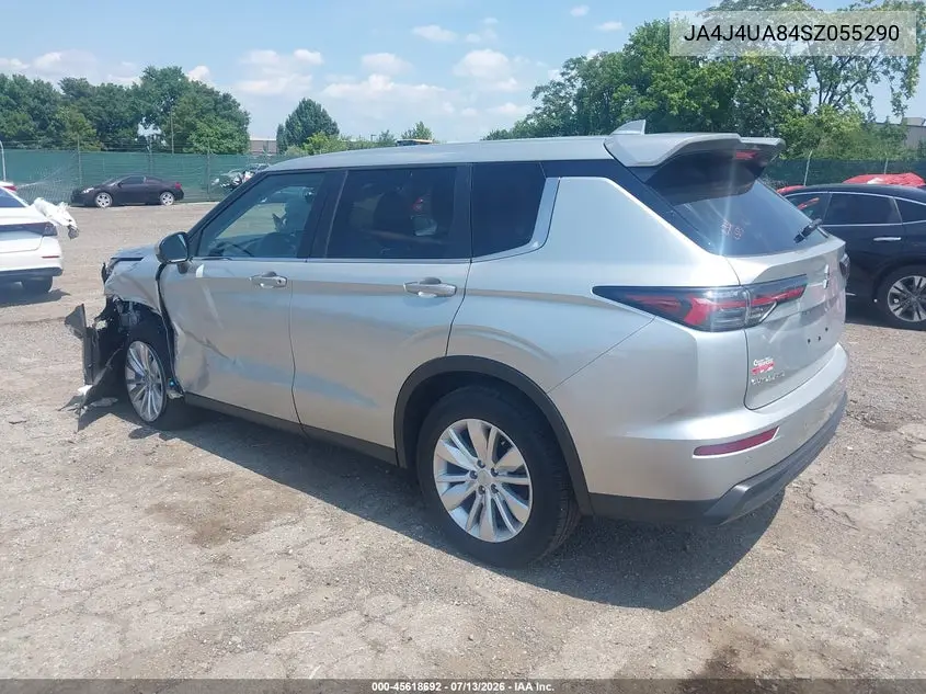 2025 Mitsubishi Outlander Es 2.5 S-Awc VIN: JA4J4UA84SZ055290 Lot: 45618692