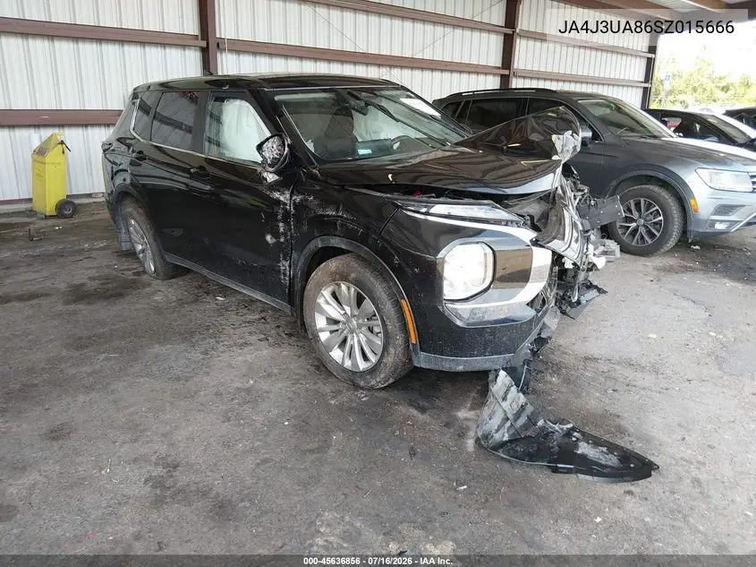 2025 Mitsubishi Outlander Es 2.5 2Wd VIN: JA4J3UA86SZ015666 Lot: 45636856