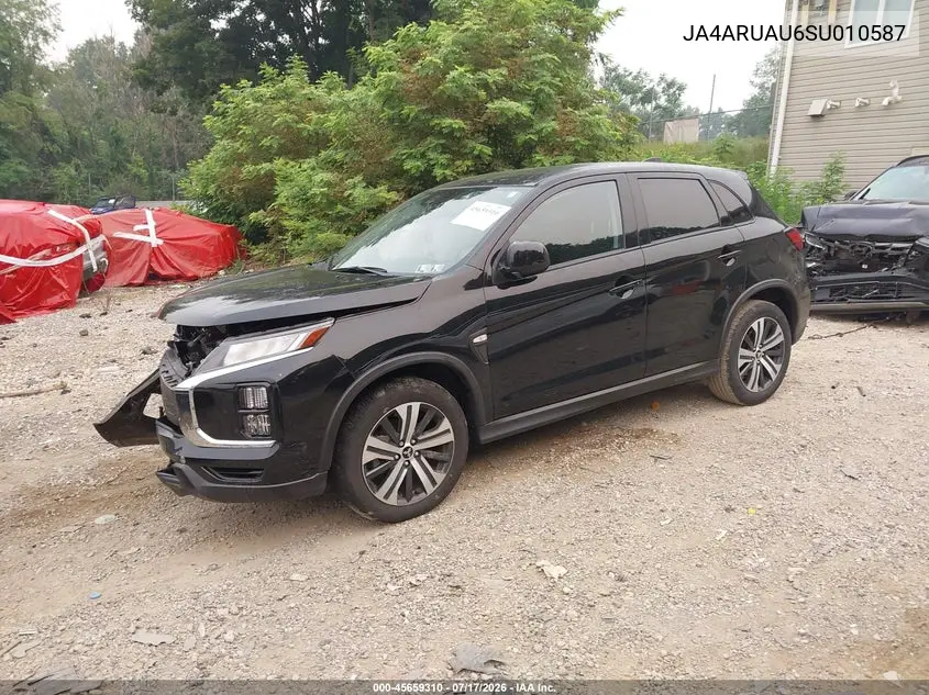 2025 Mitsubishi Outlander Sport 2.0 Es Awc VIN: JA4ARUAU6SU010587 Lot: 45659310