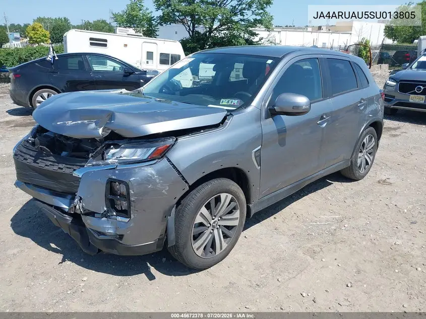 2025 Mitsubishi Outlander Sport 2.0 Es Awc/2.0 Le Awc/2.0 S Awc/2.0 Se Awc/2.0 Trail Edition Awc VIN: JA4ARUAU5SU013805 Lot: 45672378