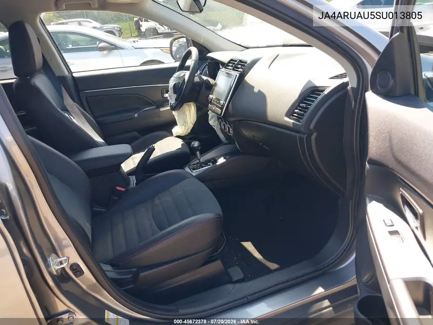 2025 Mitsubishi Outlander Sport 2.0 Es Awc/2.0 Le Awc/2.0 S Awc/2.0 Se Awc/2.0 Trail Edition Awc VIN: JA4ARUAU5SU013805 Lot: 45672378