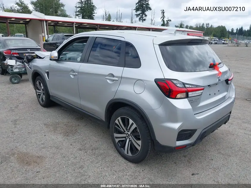 2025 Mitsubishi Outlander Sport 2.0 Es Awc/2.0 Le Awc/2.0 S Awc/2.0 Se Awc/2.0 Trail Edition Awc VIN: JA4ARUAUXSU007210 Lot: 45673137
