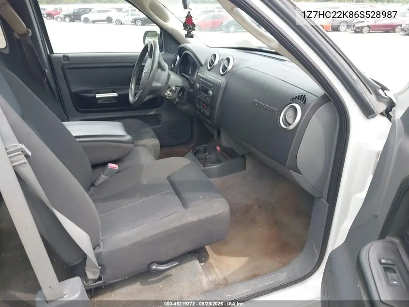 2006 Mitsubishi Raider Ls VIN: 1Z7HC22K86S528987 Lot: 45219372