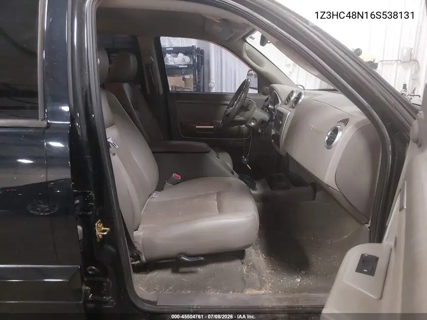 2006 Mitsubishi Raider Xls VIN: 1Z3HC48N16S538131 Lot: 45504761