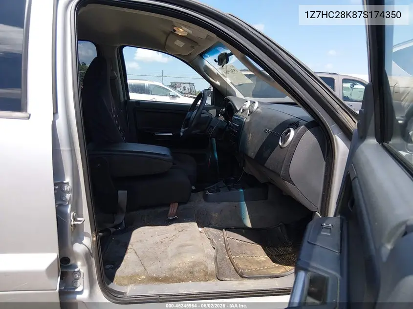 2007 Mitsubishi Raider Ls VIN: 1Z7HC28K87S174350 Lot: 45245964