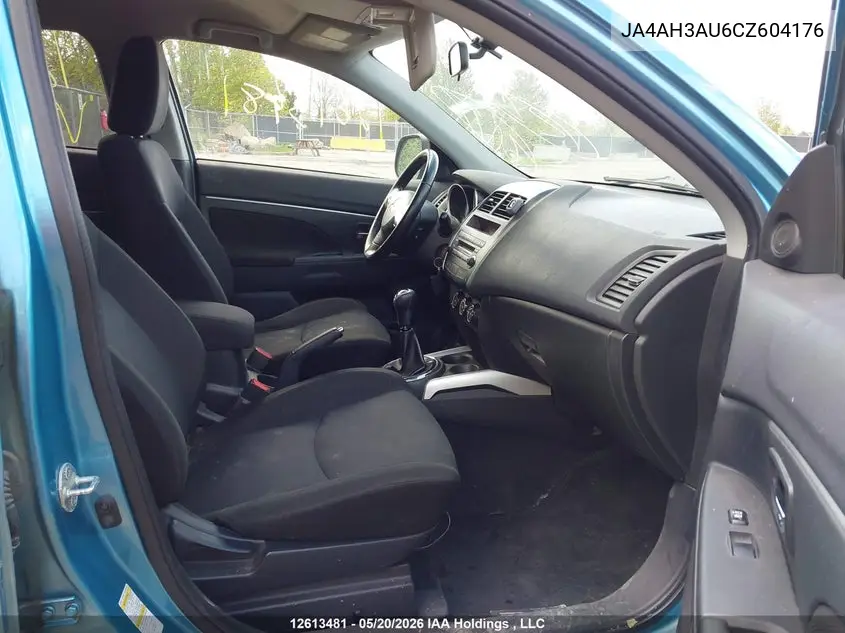 2012 Mitsubishi Rvr Es/Se VIN: JA4AH3AU6CZ604176 Lot: 12613481X