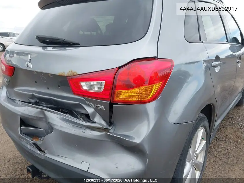 2013 Mitsubishi Rvr Gt VIN: 4A4AJ4AUXDE602917 Lot: 12636233x
