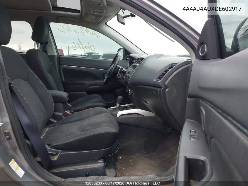 2013 Mitsubishi Rvr Gt VIN: 4A4AJ4AUXDE602917 Lot: 12636233x
